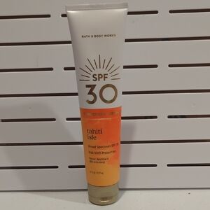 Bath & Body Works Tahiti Isle Sunscreen Lotion